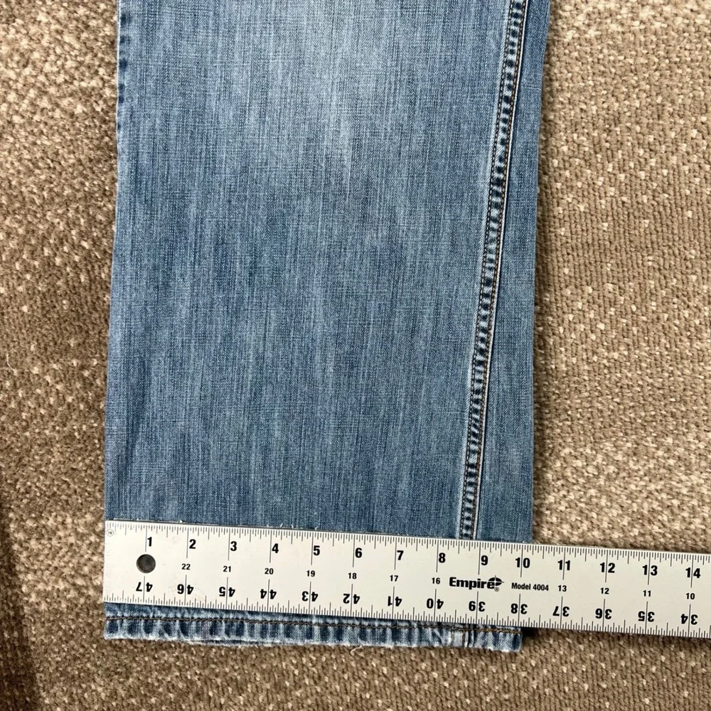Y2K Levis 527 Low Boot Cut Jeans Mens 36X30 Blue Denim Medium Wash Pants